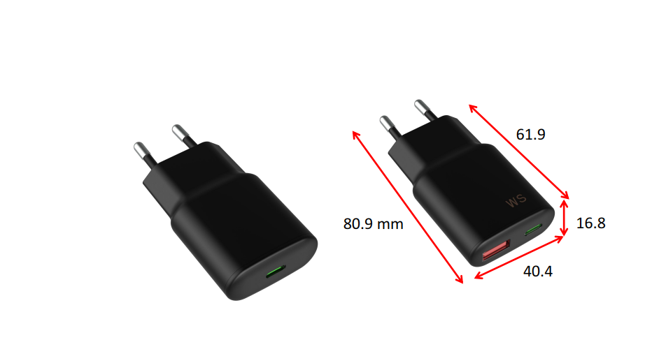 B58 30W 1C A+C Ultra-Slim